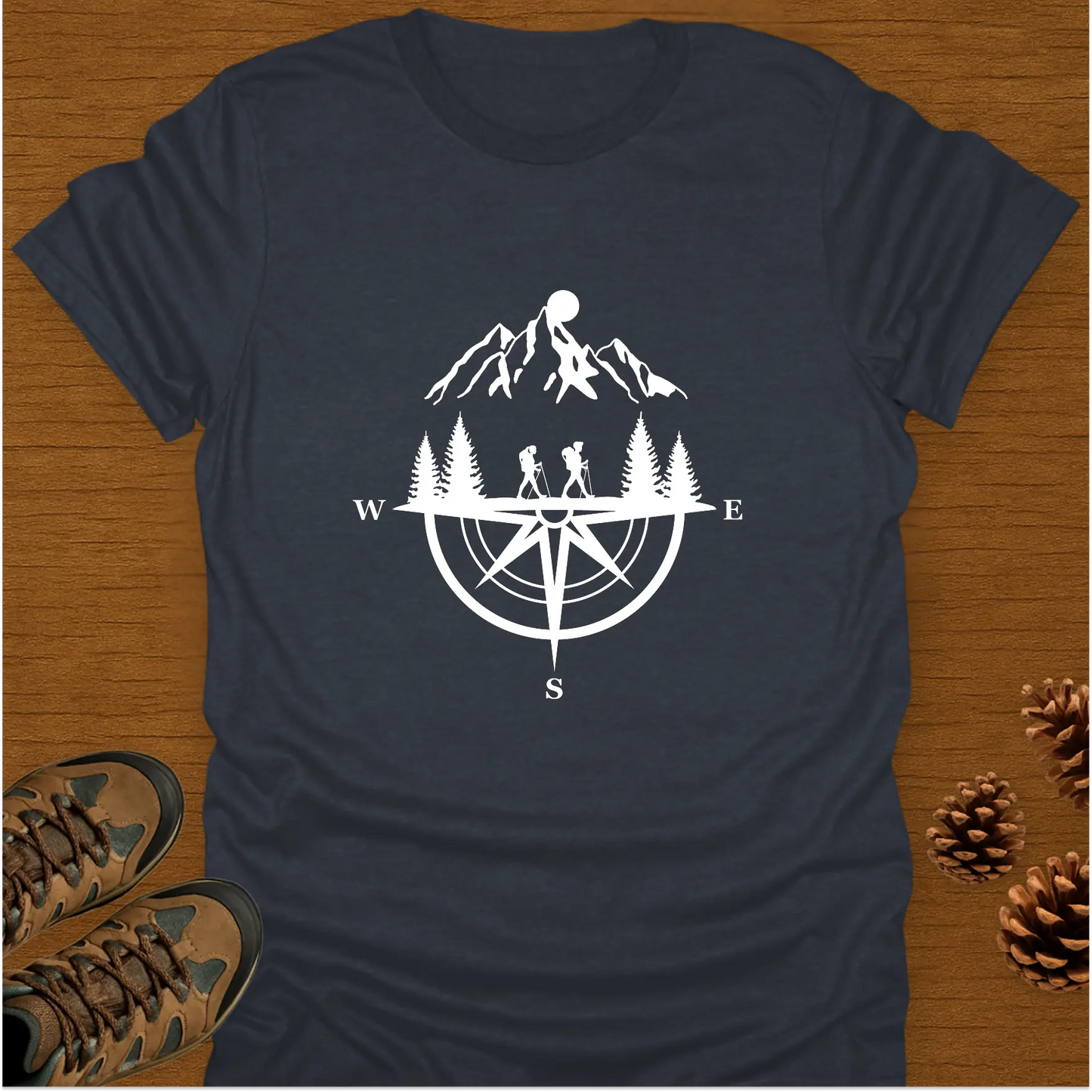 PINE AND COMPASS T-Shirt