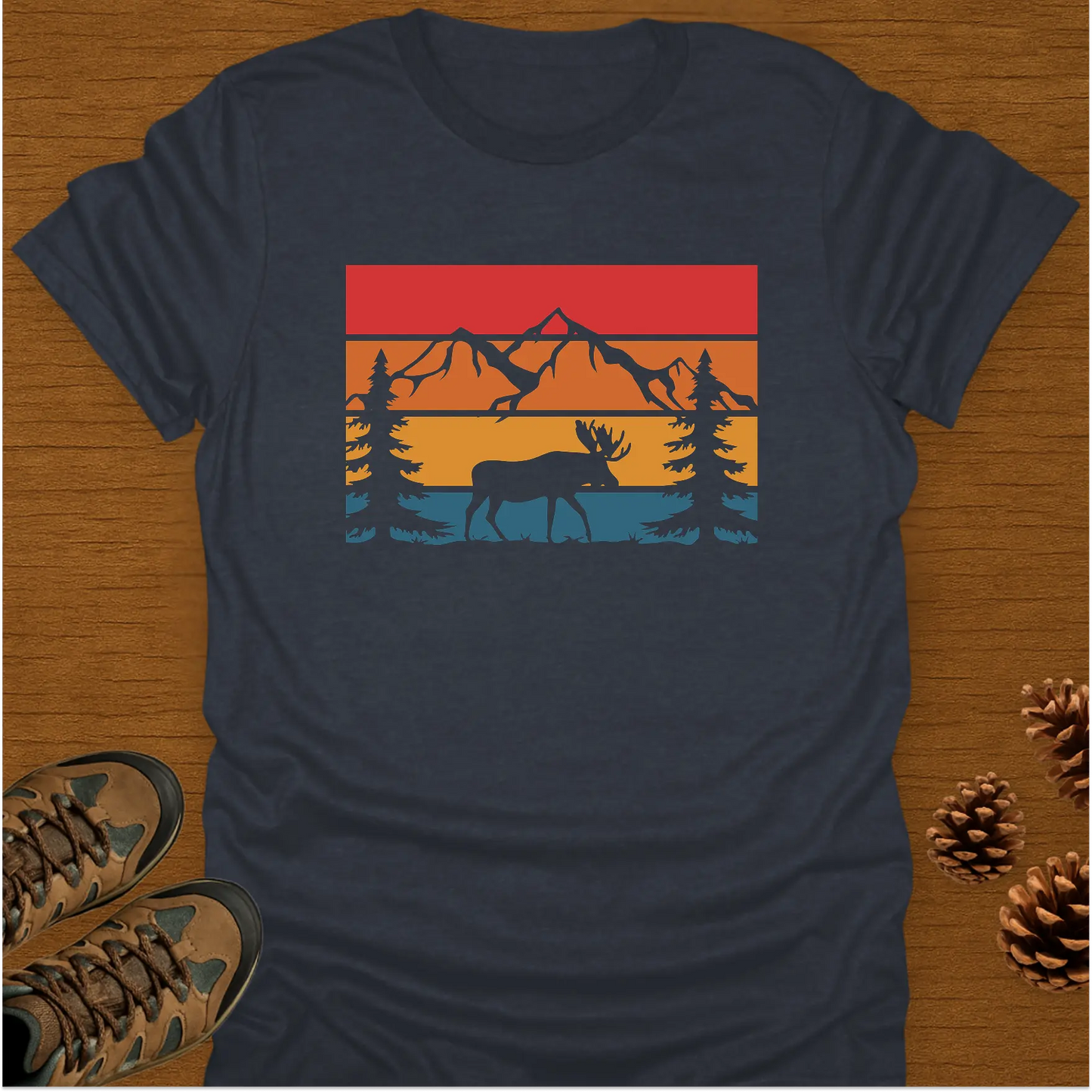 STRIPE FOREST T-Shirt