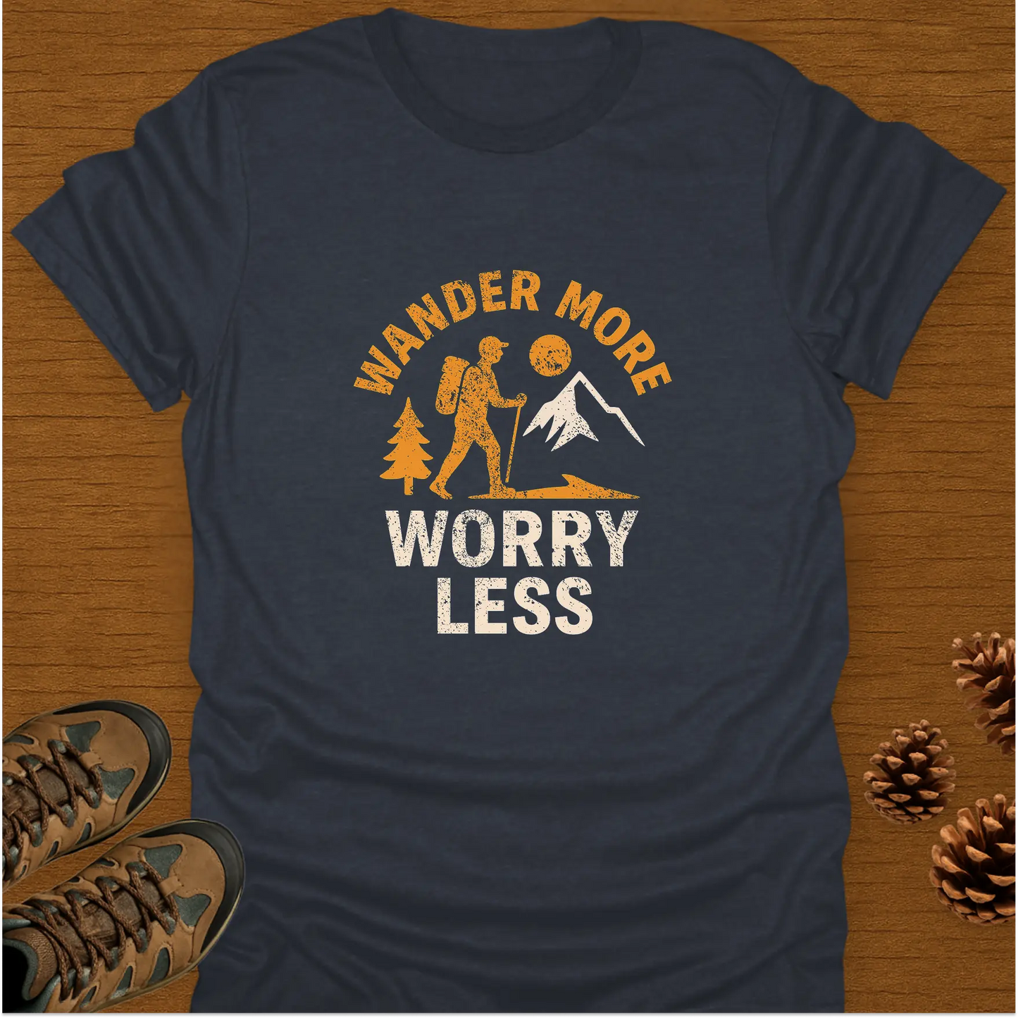 WANDER MORE WORRY LESS T-Shirt