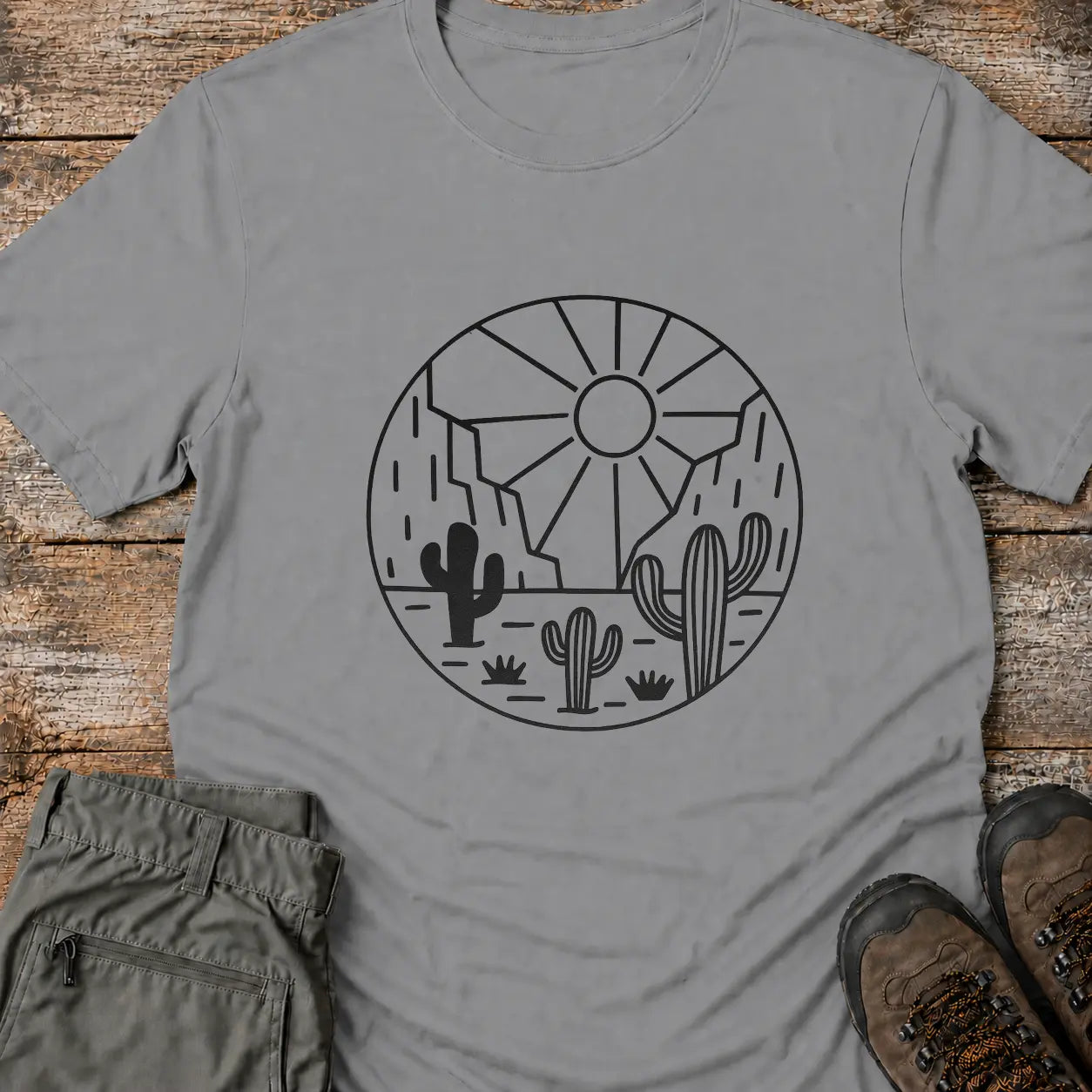 CACTUS AND ROCKS T-Shirt