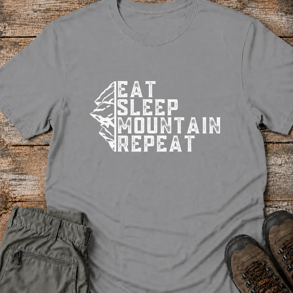 EAT SLEEP MOUNTAIN REPEAT T-Shirt