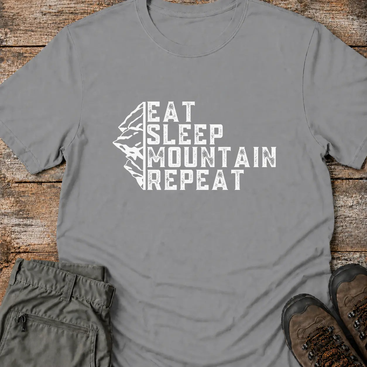 EAT SLEEP MOUNTAIN REPEAT T-Shirt