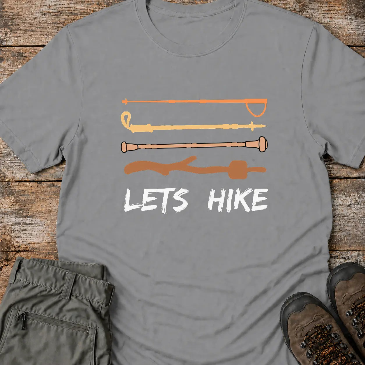 HIKING STICK T-Shirt