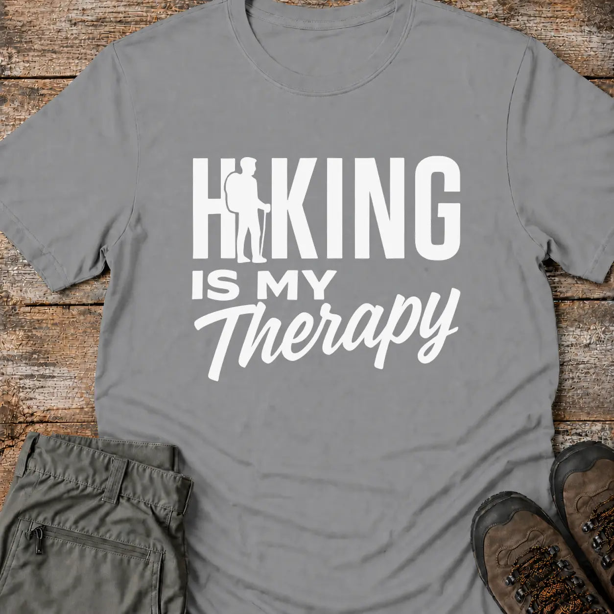 HIKING IS MY THERAPY T-Shirt