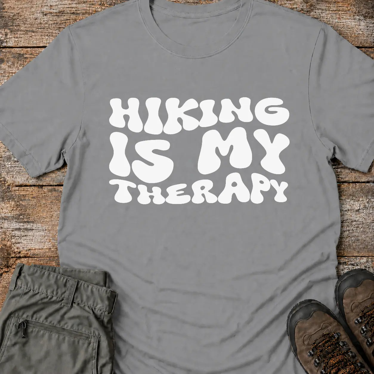 HIKING IS MY THERAPY T-Shirt