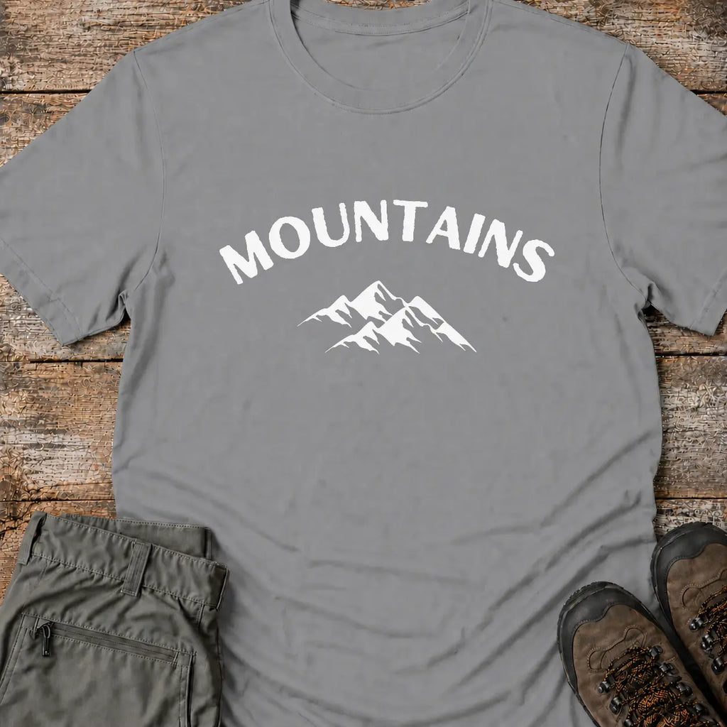 MOUNTAINS OUTLINE T-Shirt