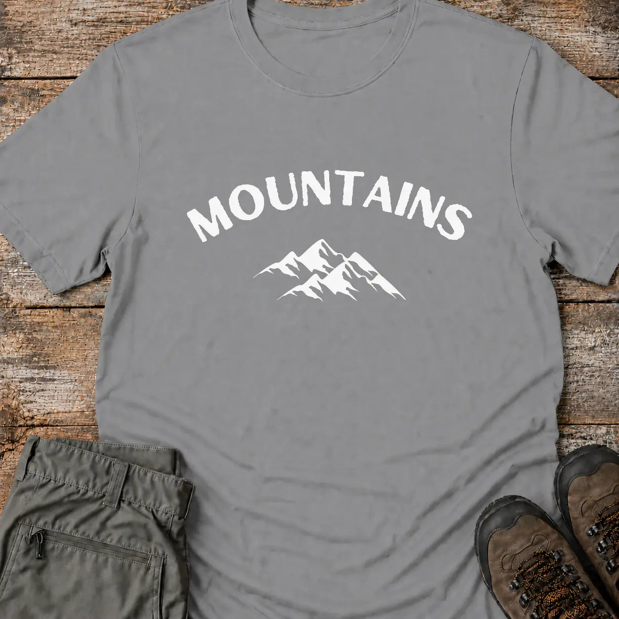 MOUNTAINS OUTLINE T-Shirt