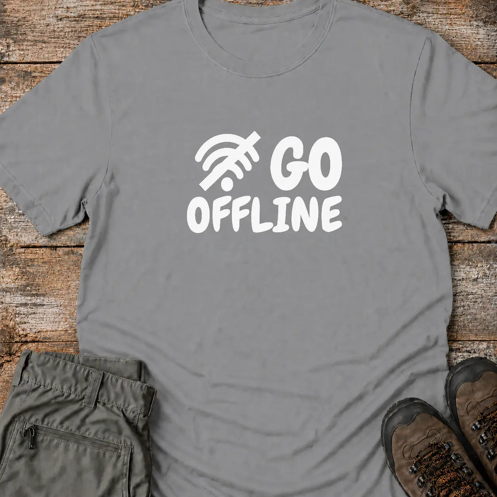 GO OFFLINE T-Shirt