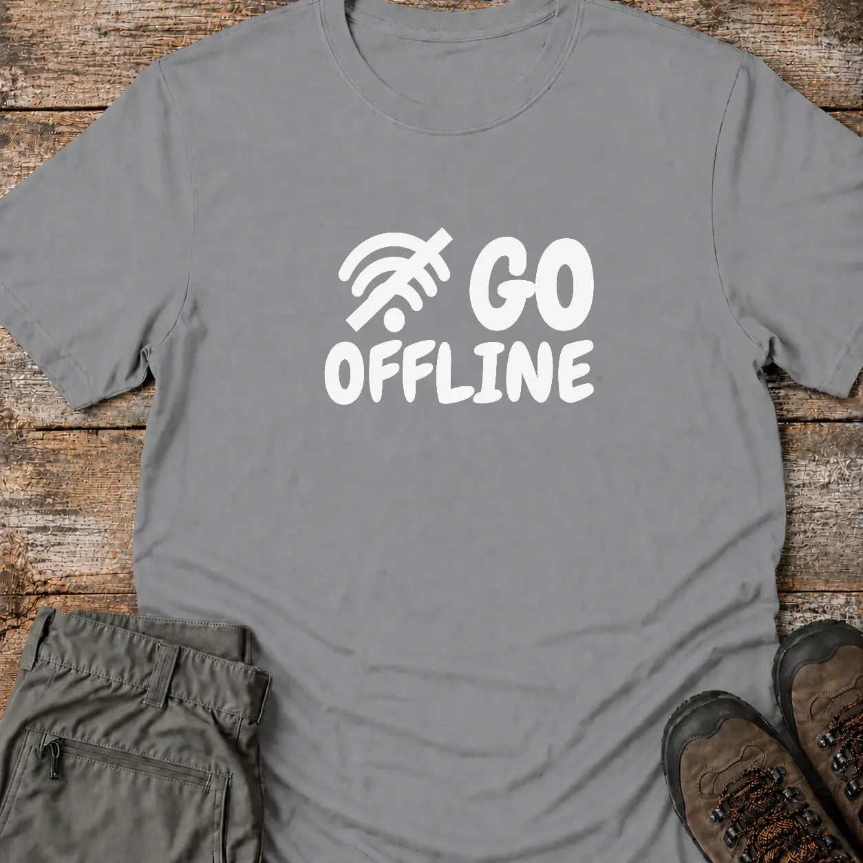 GO OFFLINE T-Shirt