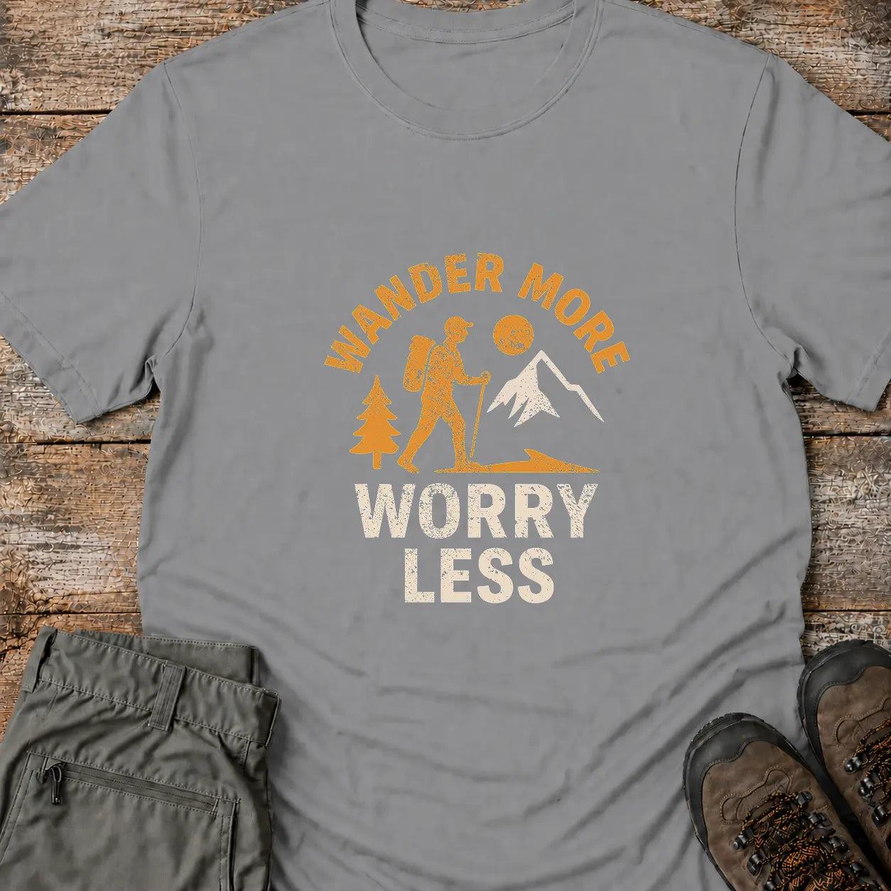 WANDER MORE WORRY LESS T-Shirt