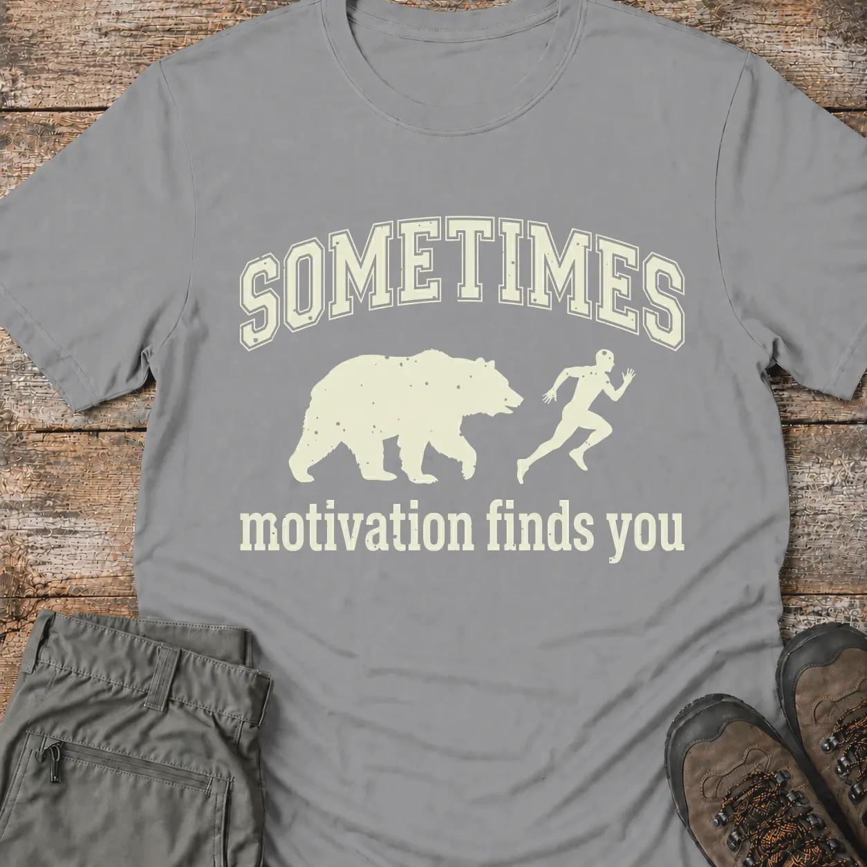 MOTIVATION FINDS YOU... T-Shirt