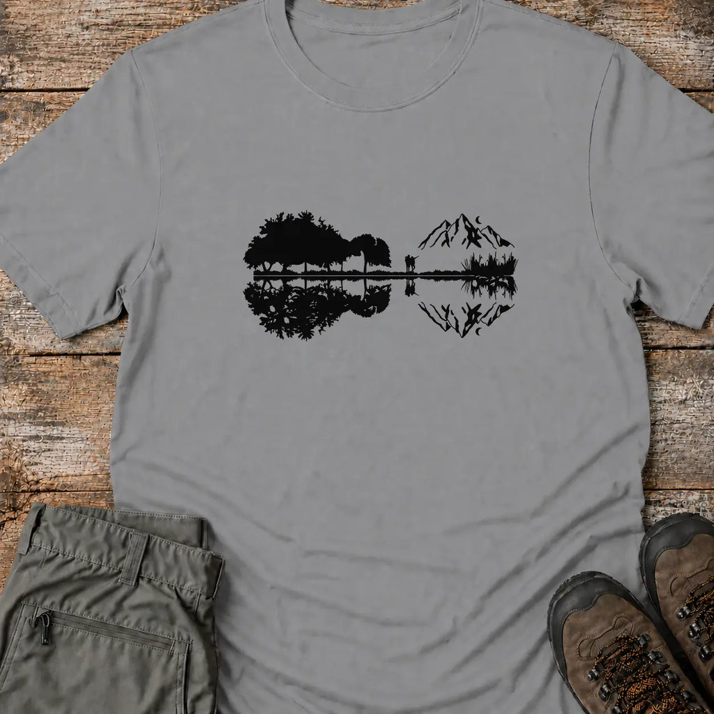 GUITAR AND MOUNTAIN T-Shirt