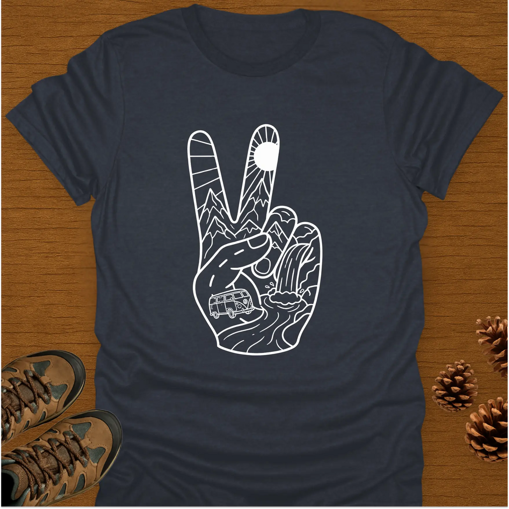FUNKY PEACE SIGN T-Shirt