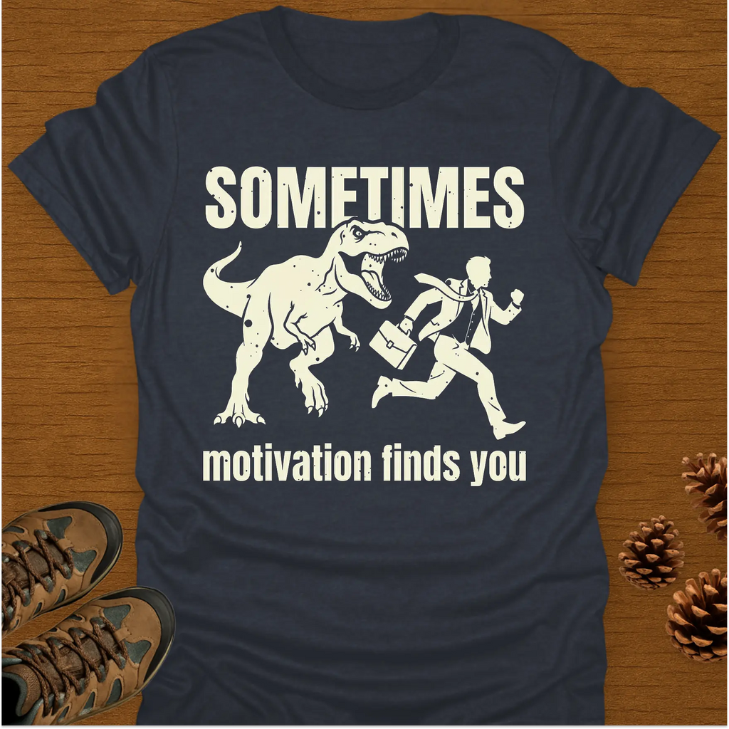 MOTIVATION FINDS YOU.. T-Shirt