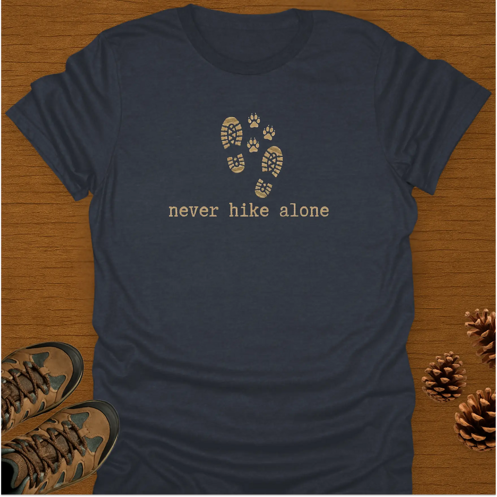 NEVER HIKE ALONE T-Shirt