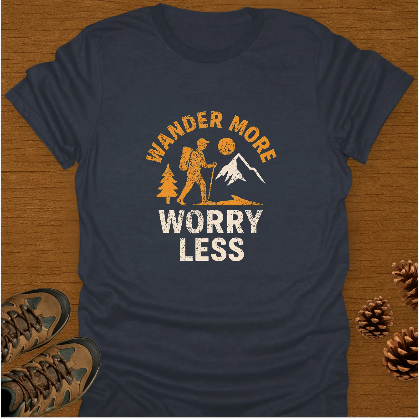 WANDER MORE WORRY LESS T-Shirt