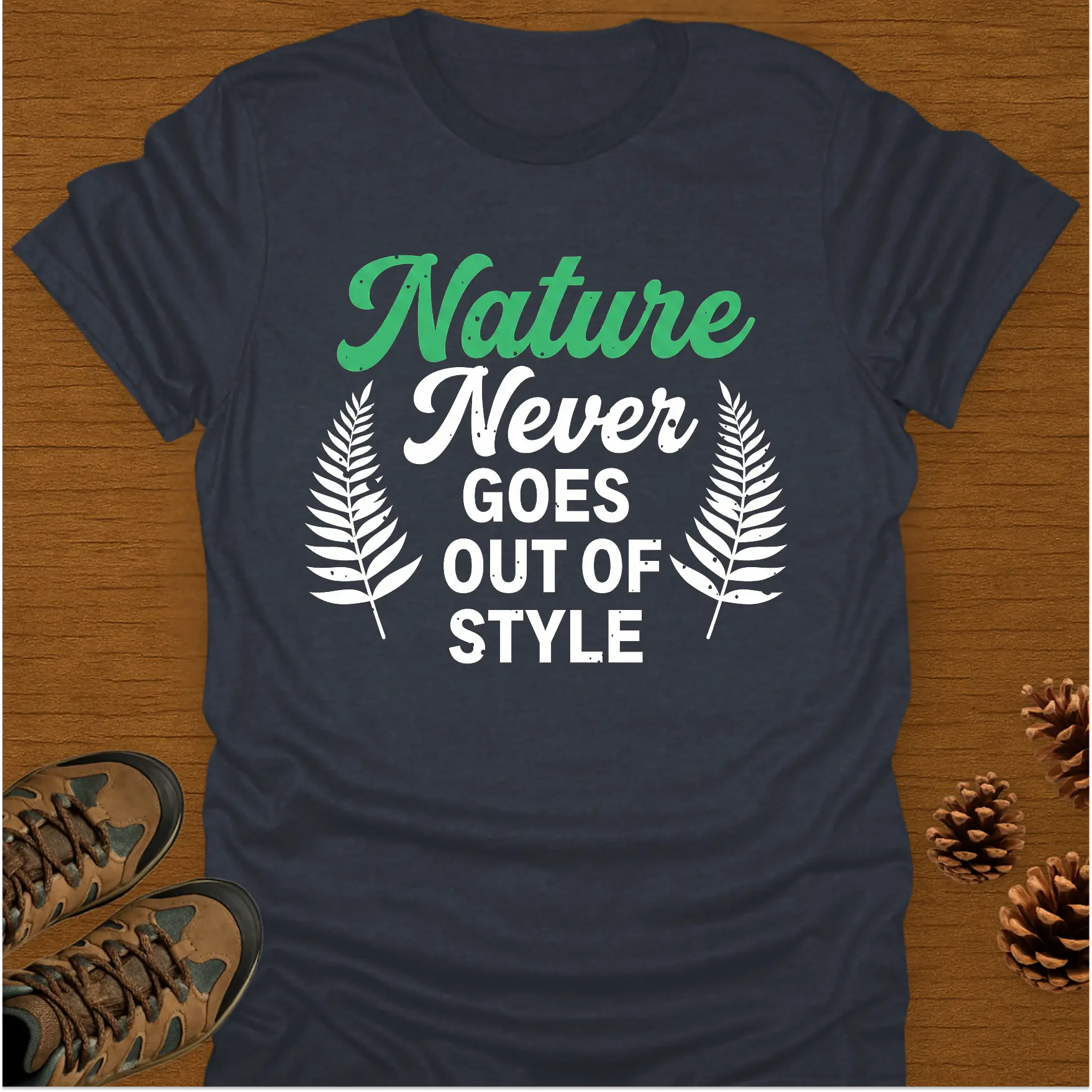 NATURE NEVER GOES T-Shirt