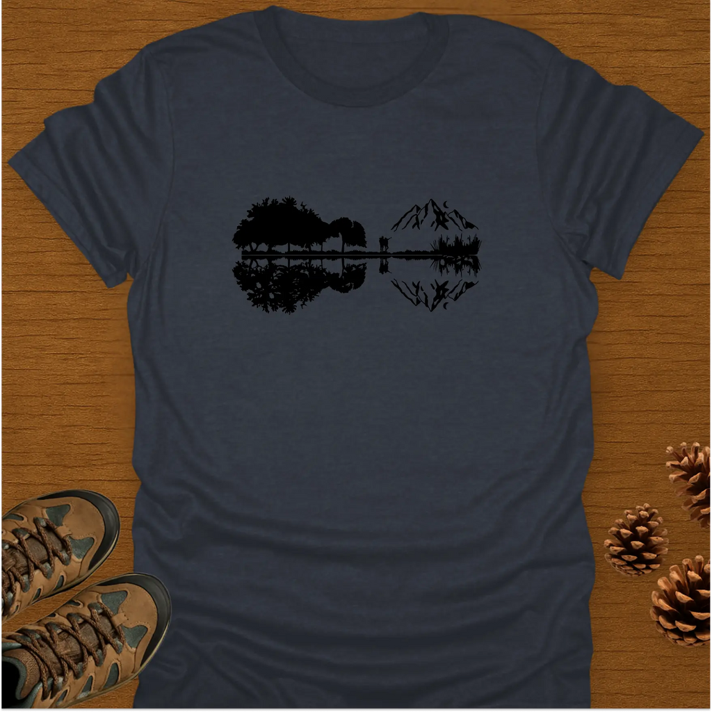 GUITAR AND MOUNTAIN T-Shirt