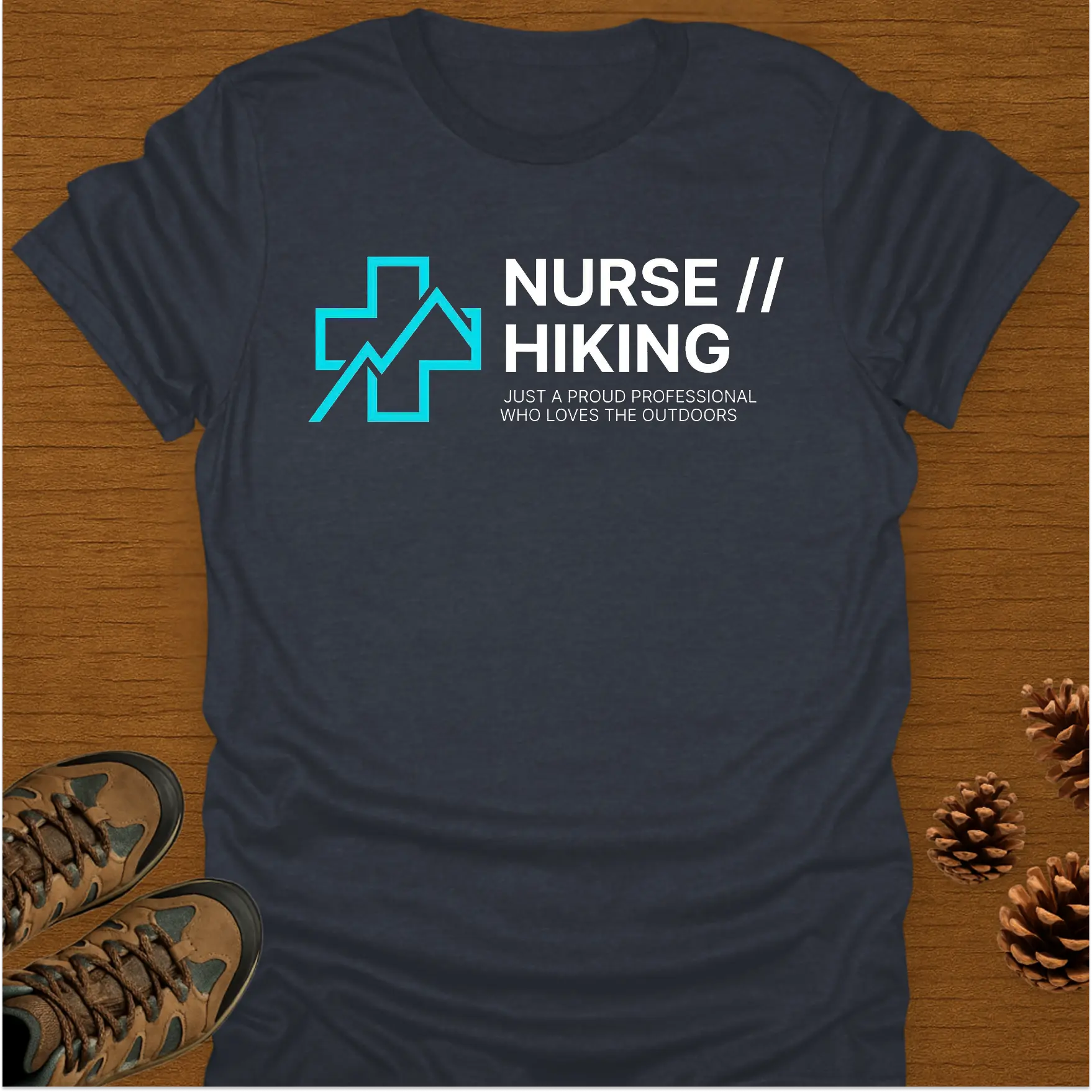 NURSE HIKING. T-Shirt