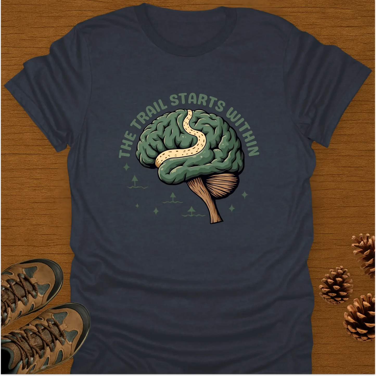 THE TRAIL STARTS T-Shirt