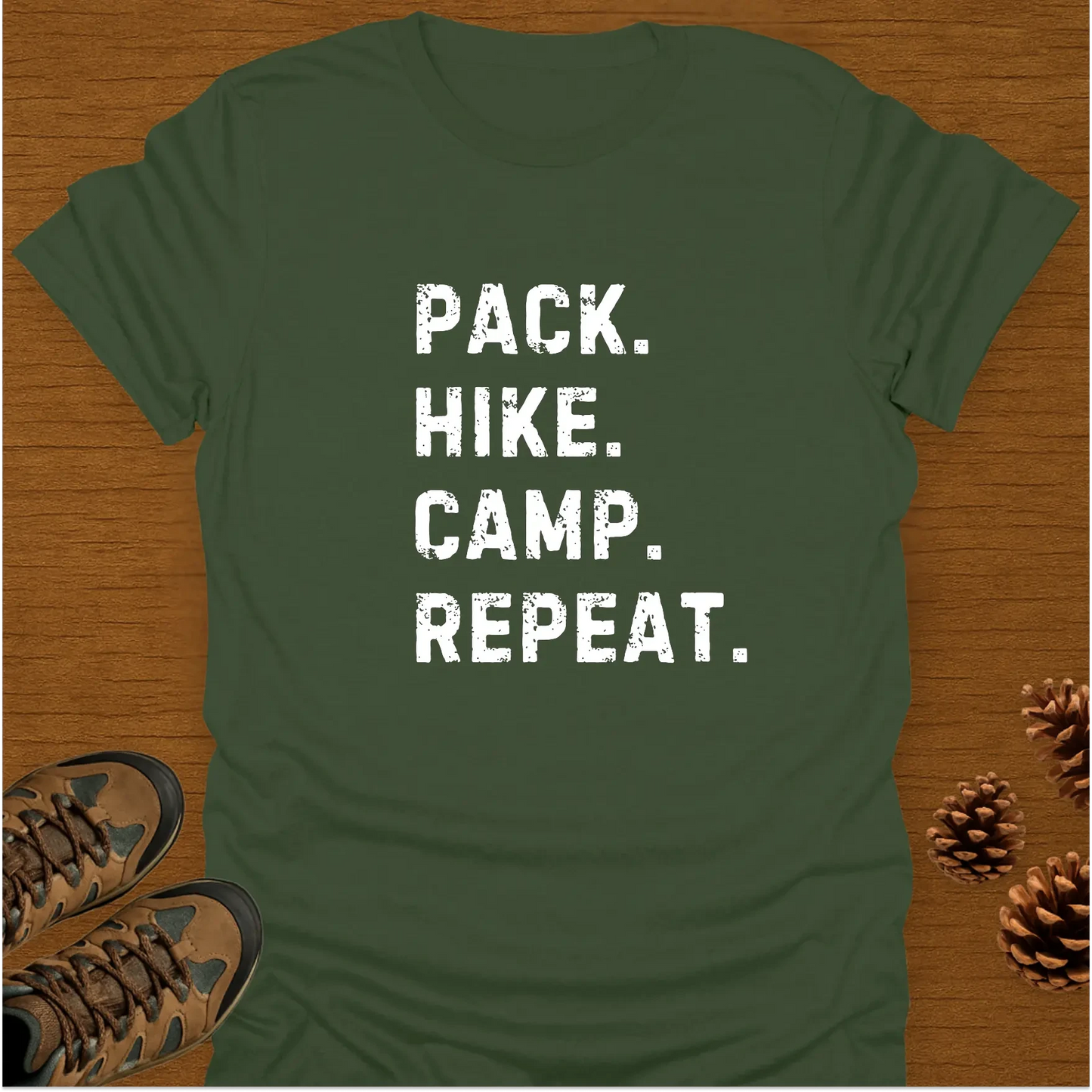 PACK HIKE CAMP REPEAT T-Shirt
