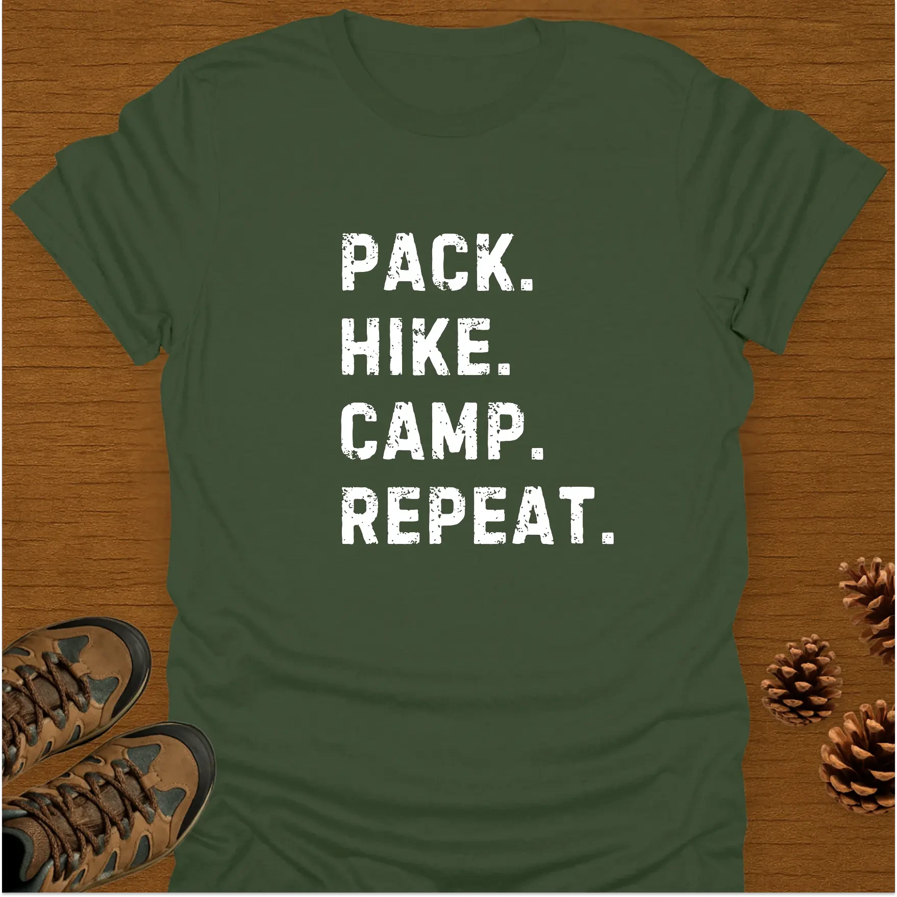 PACK HIKE CAMP REPEAT T-Shirt