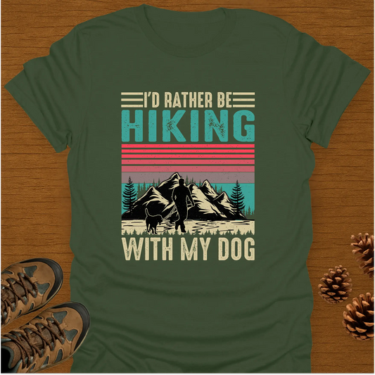 WITH MY DOG  T-Shirt