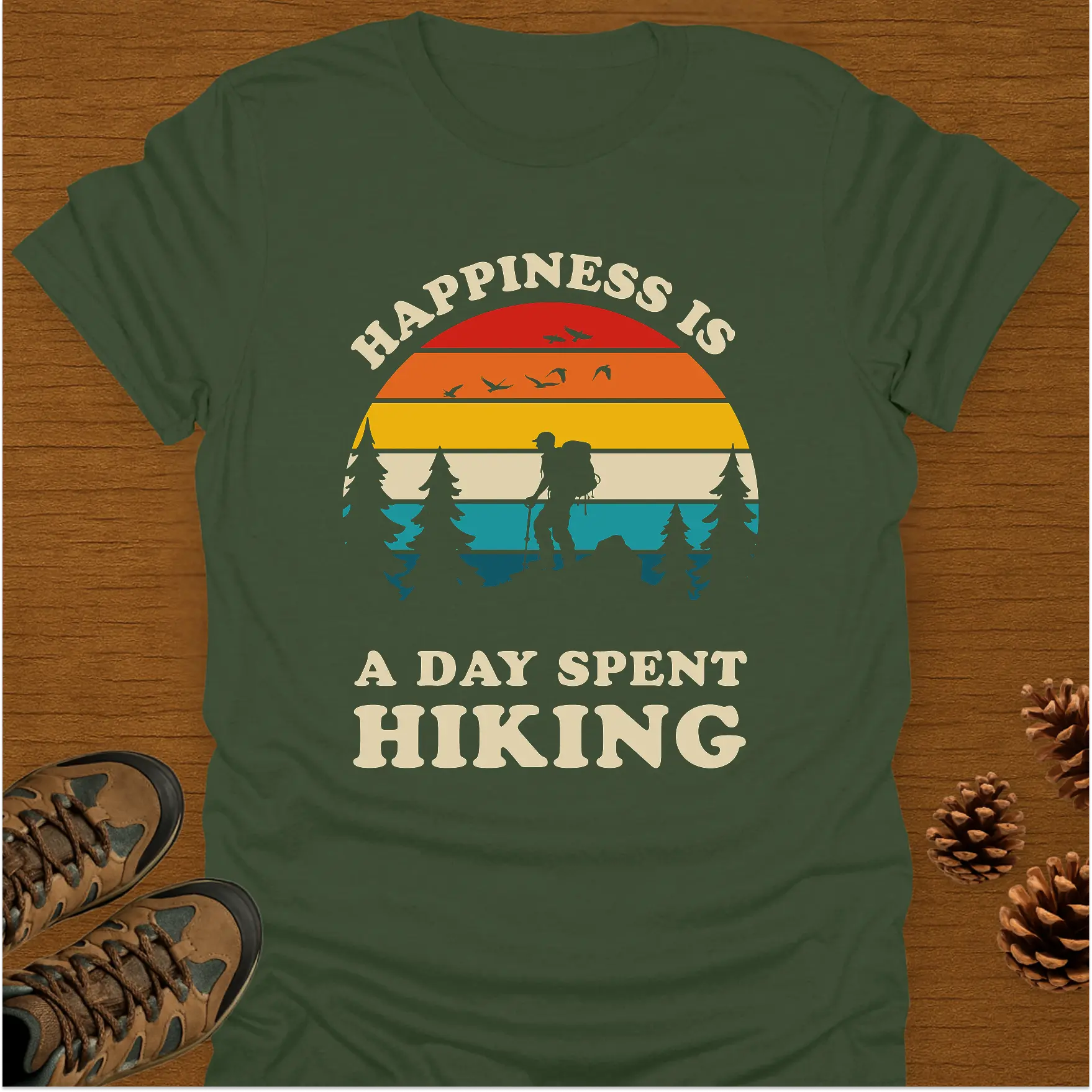 HAPPINESS IS A DAY SPENT T-Shirt