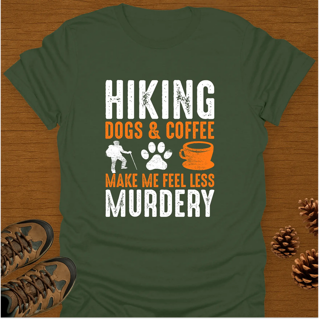 HIKING DOGS & COFFEE T-Shirt
