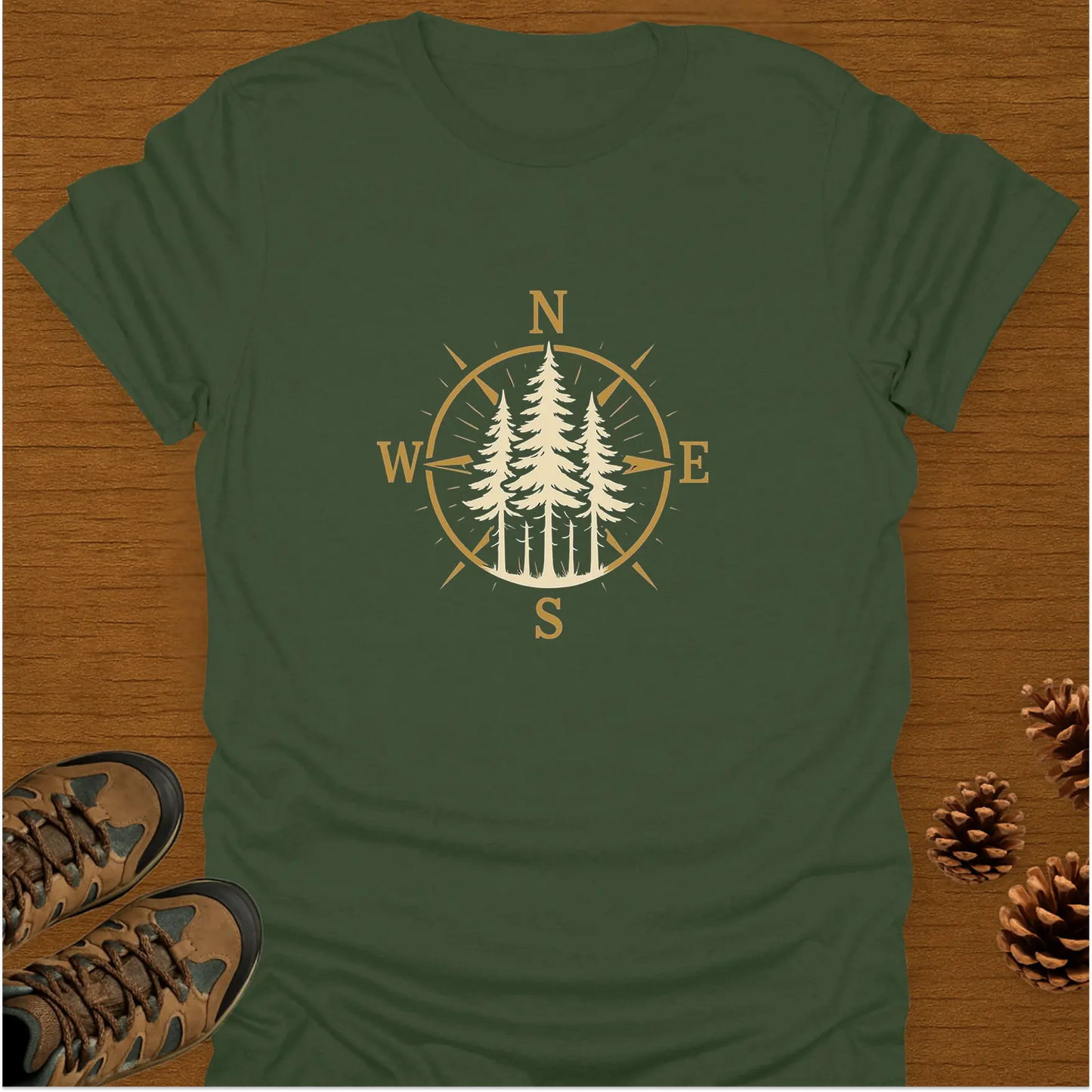 PINE COMPASS T-Shirt