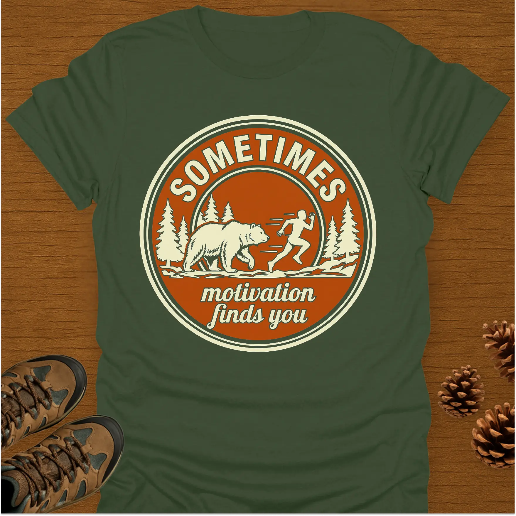 MOTIVATION FINDS YOU... T-Shirt