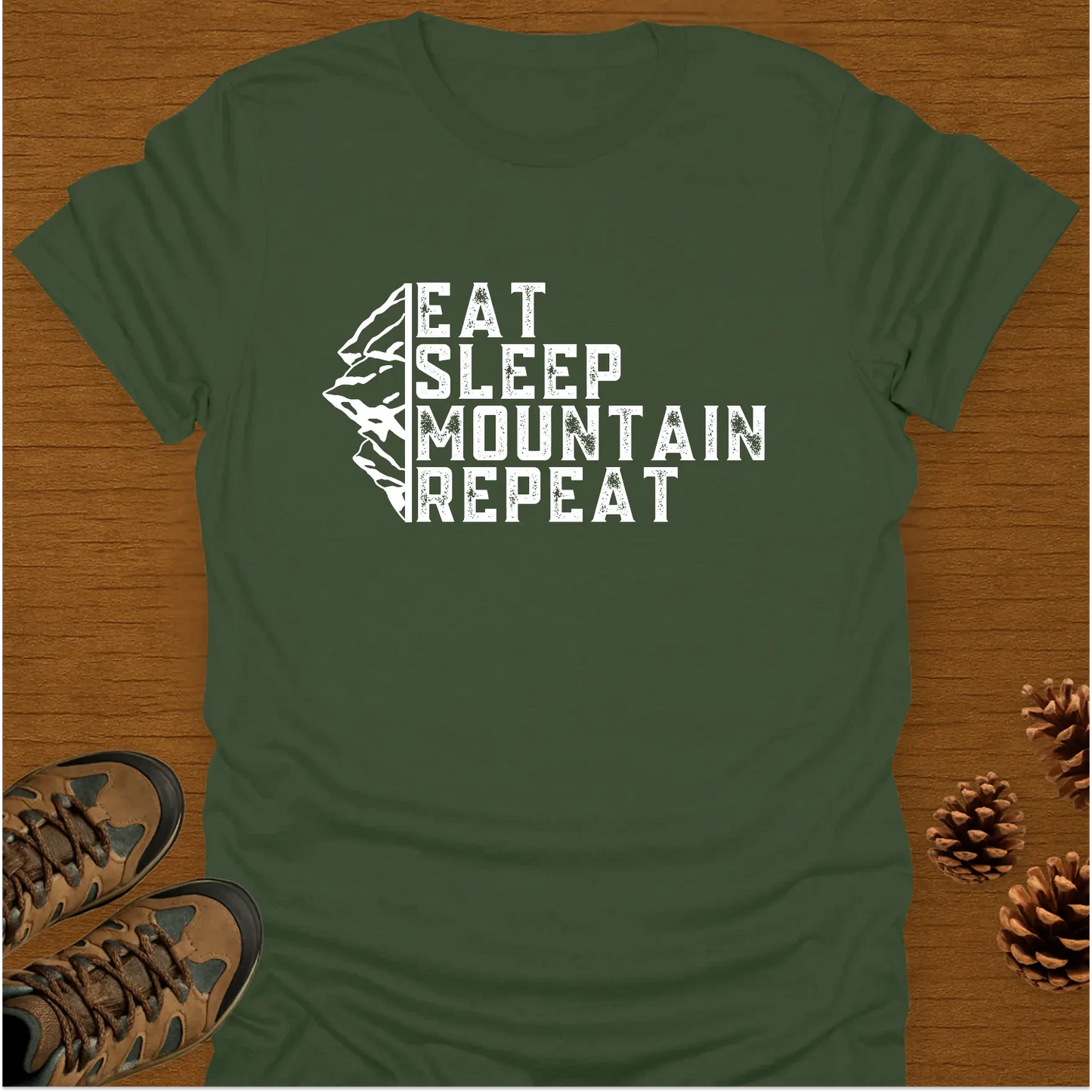 EAT SLEEP MOUNTAIN REPEAT T-Shirt