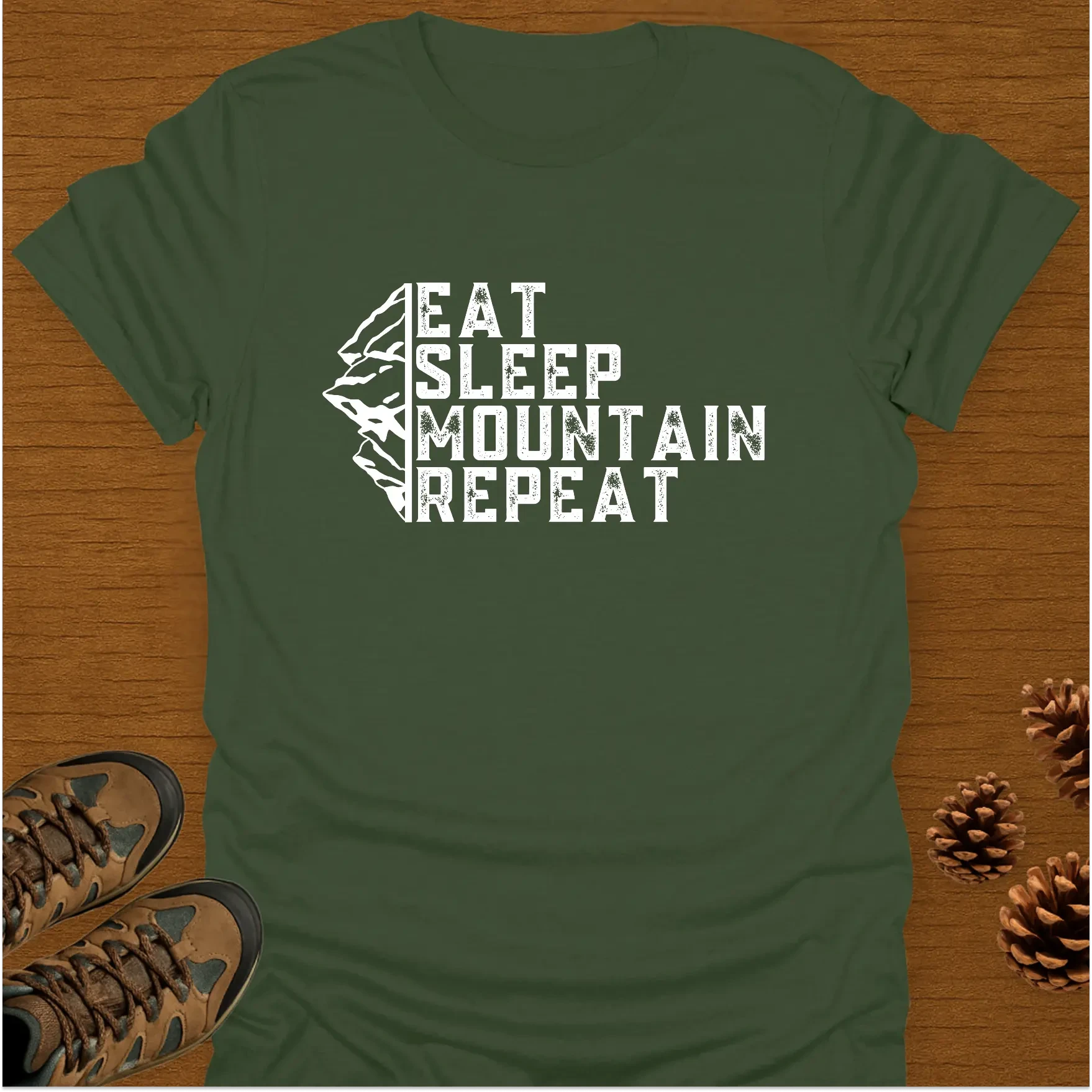 EAT SLEEP MOUNTAIN REPEAT T-Shirt