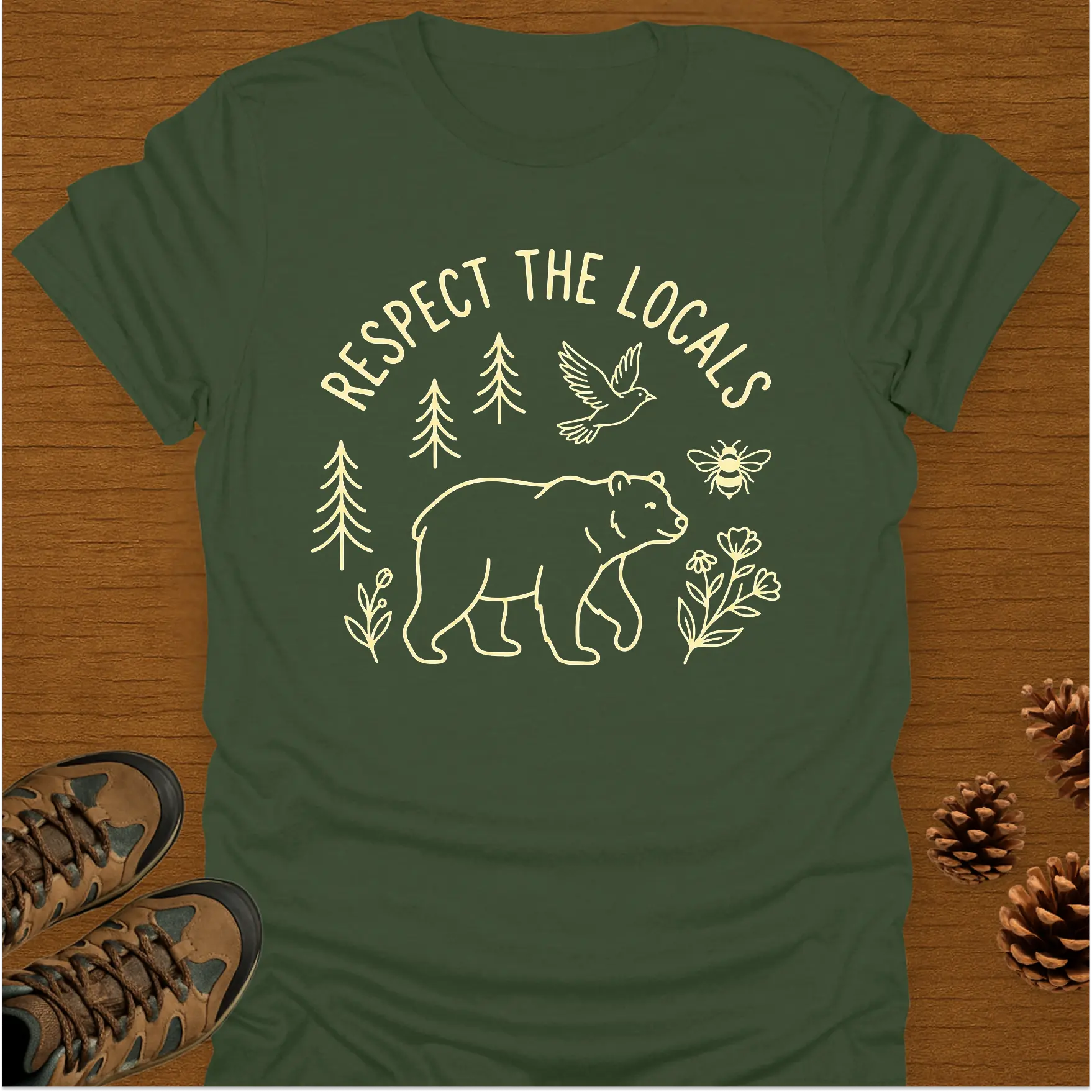 RESPECT THE LOCALS T-Shirt