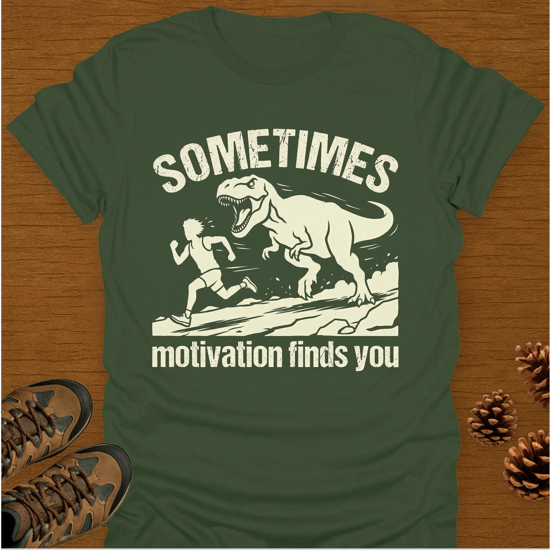 MOTIVATION FINDS YOU T-Shirt