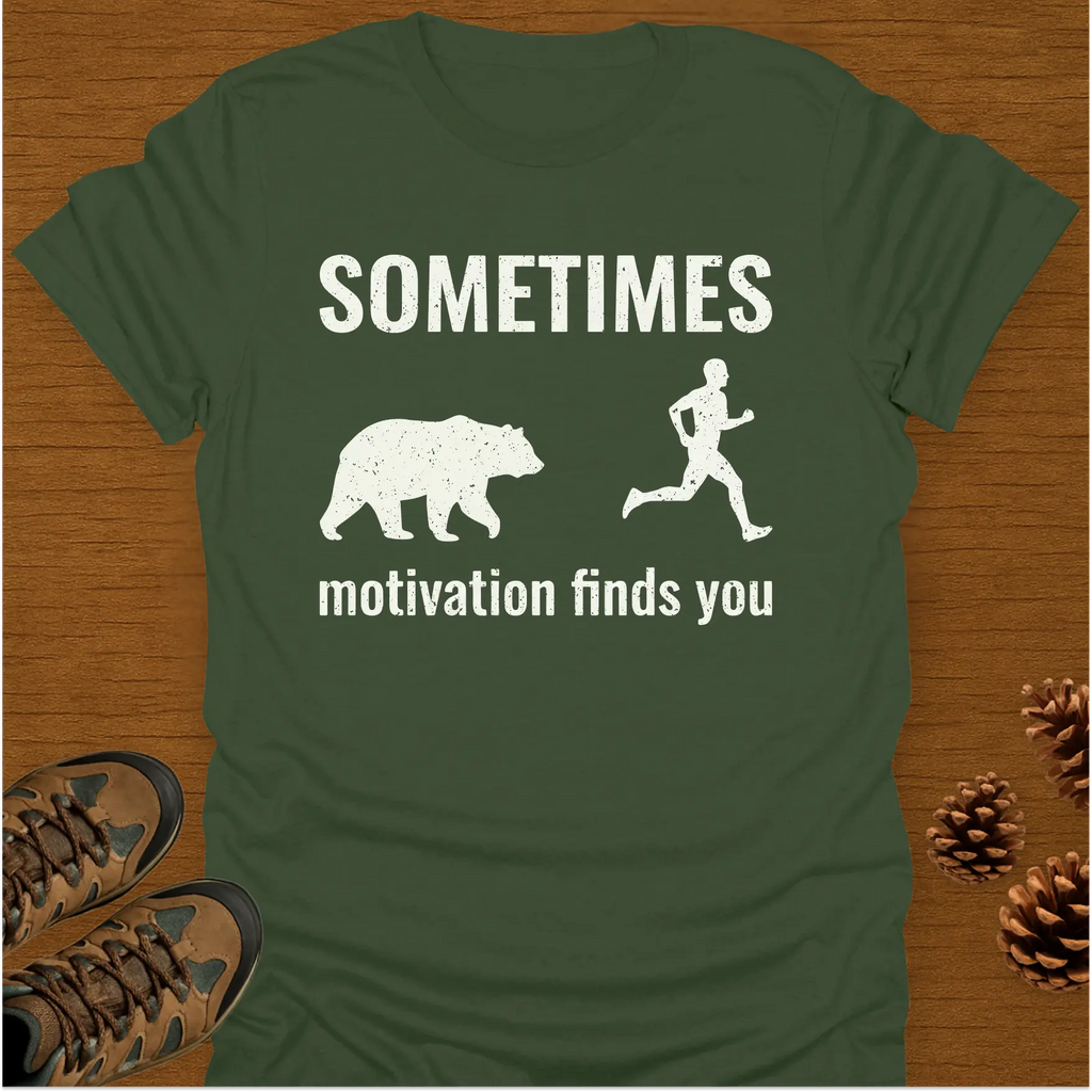 MOTIVATION FINDS YOU T-Shirt