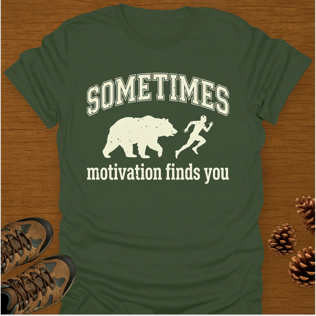 MOTIVATION FINDS YOU... T-Shirt