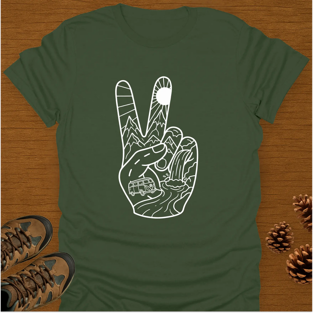 FUNKY PEACE SIGN T-Shirt