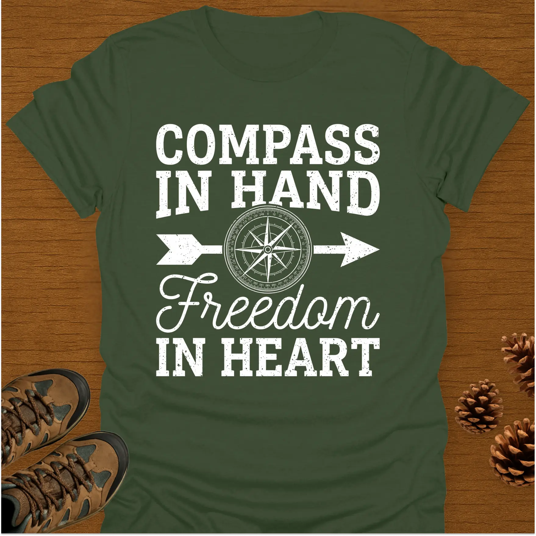 COMPASS IN HAND T-Shirt