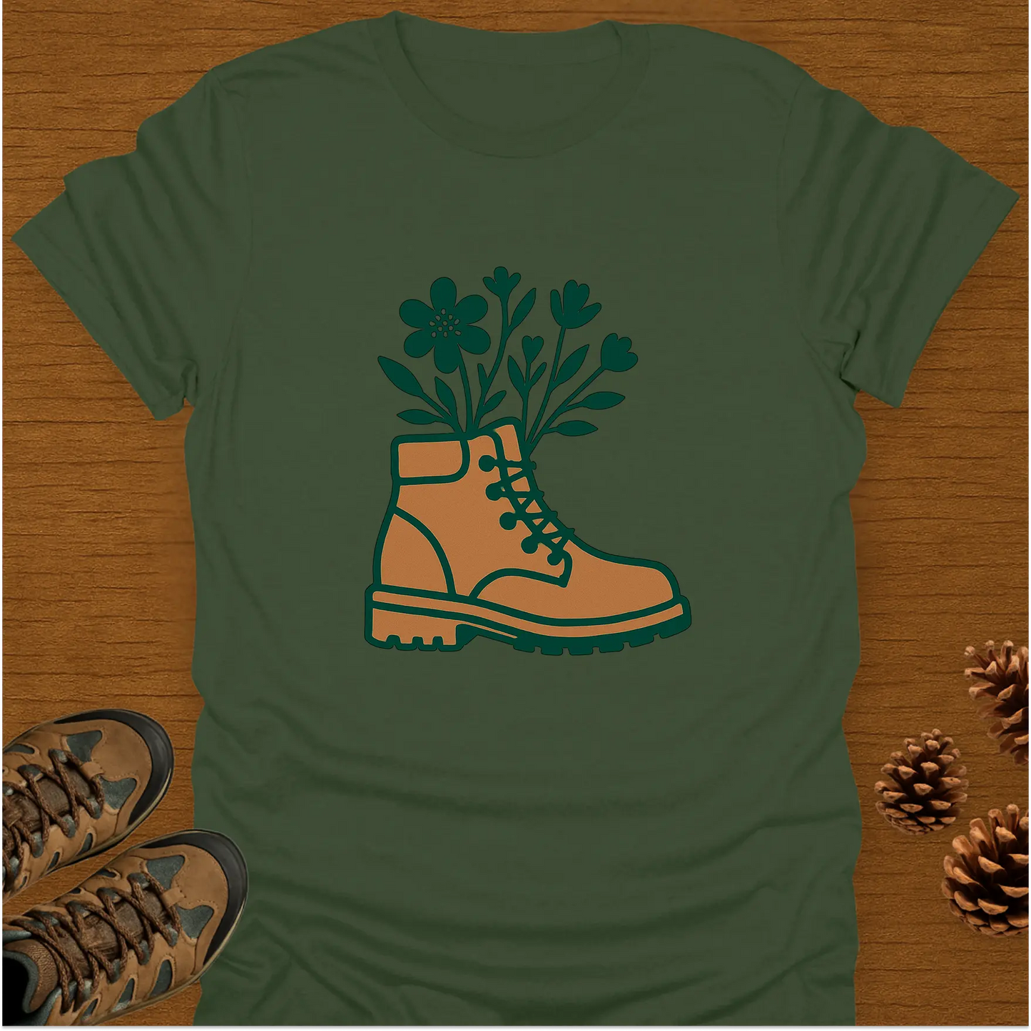 BOOTS AND LEAVES T-Shirt