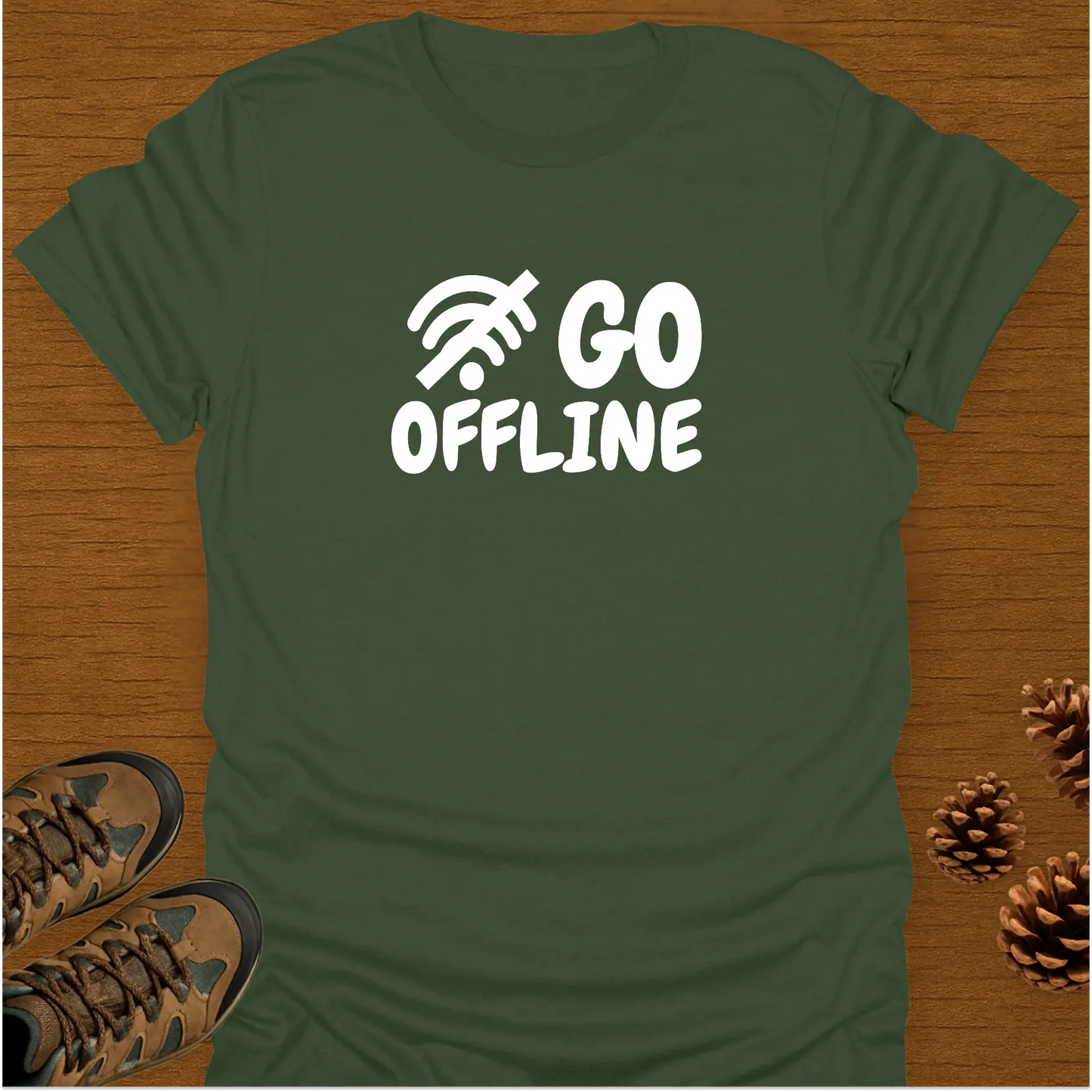 GO OFFLINE T-Shirt
