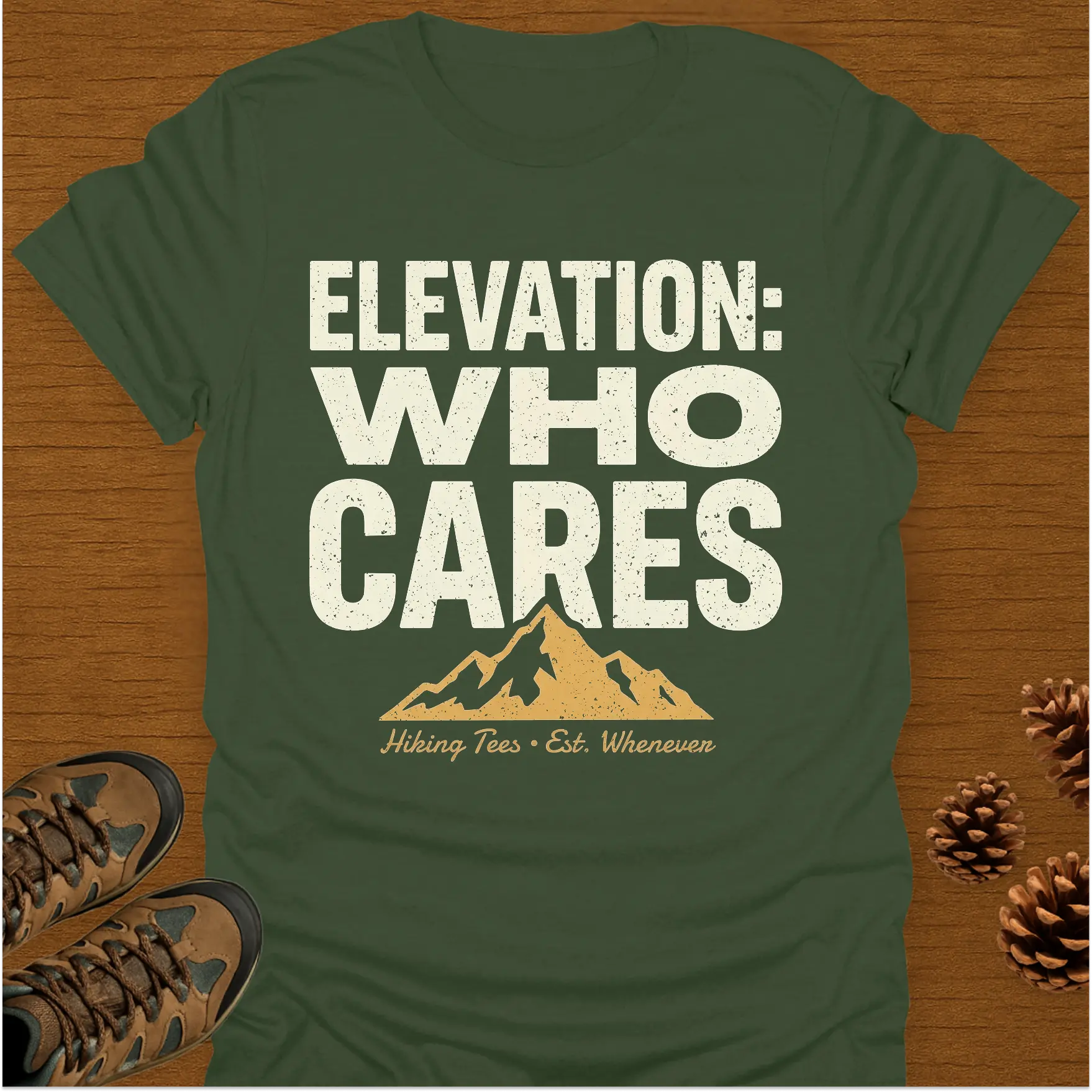 ELEVATION: WHO CARES T-Shirt