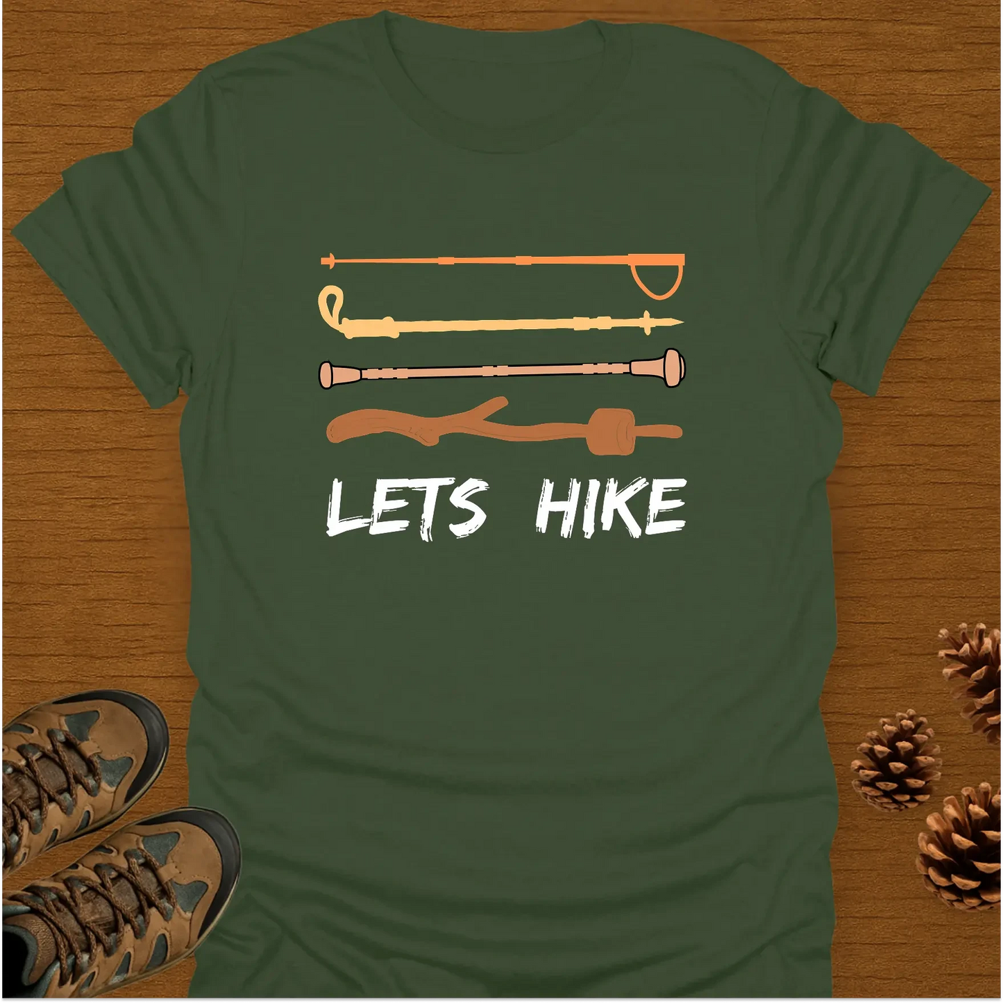 HIKING STICK T-Shirt