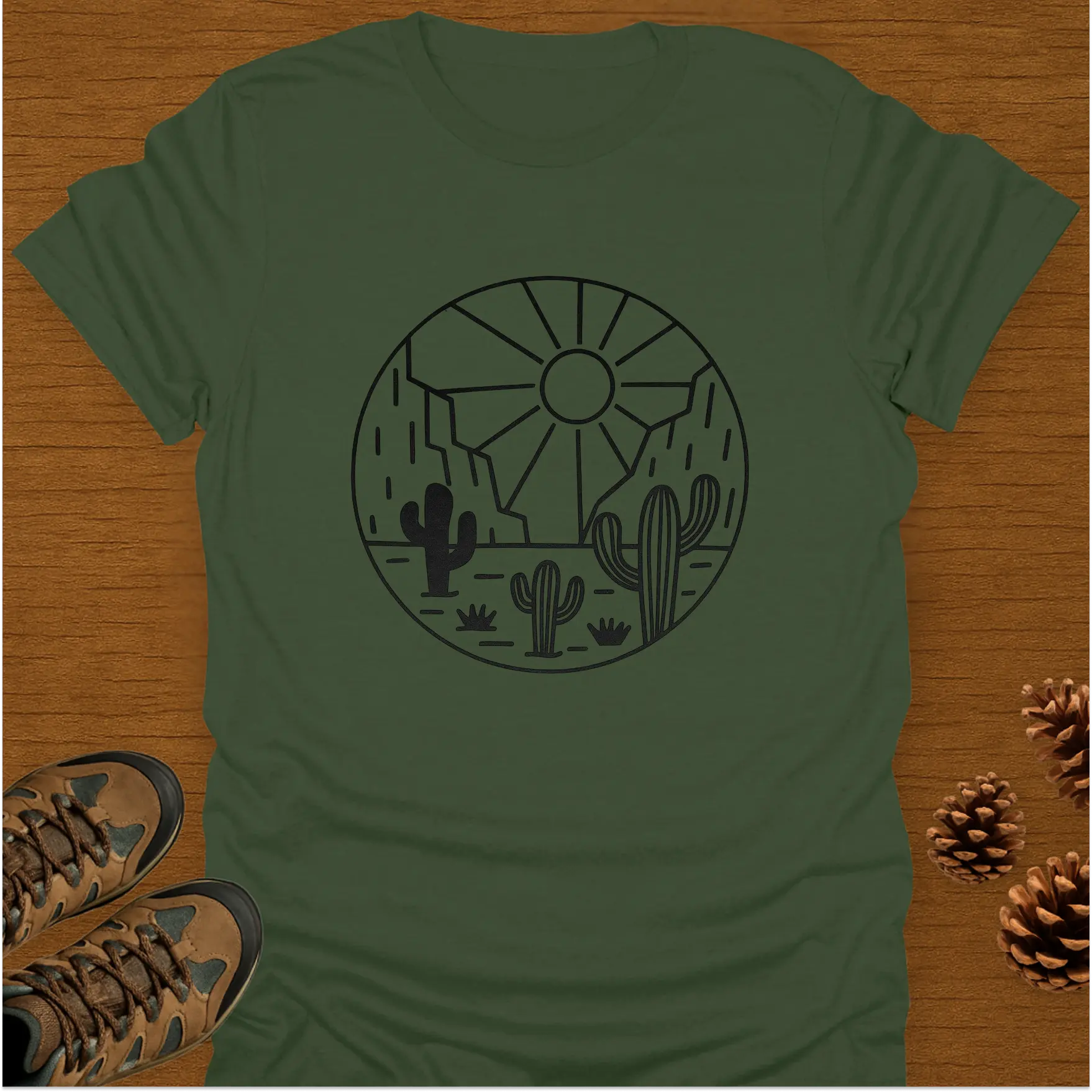CACTUS AND ROCKS T-Shirt