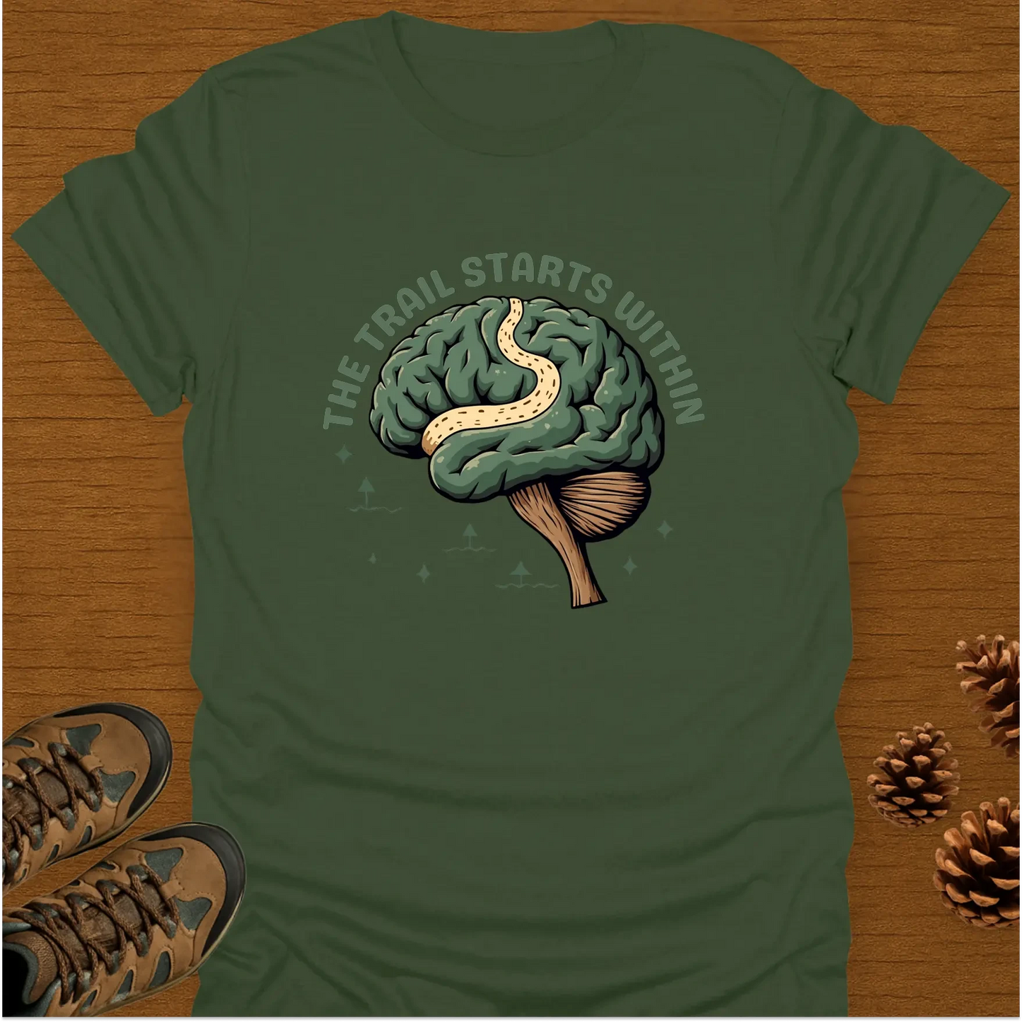 THE TRAIL STARTS T-Shirt