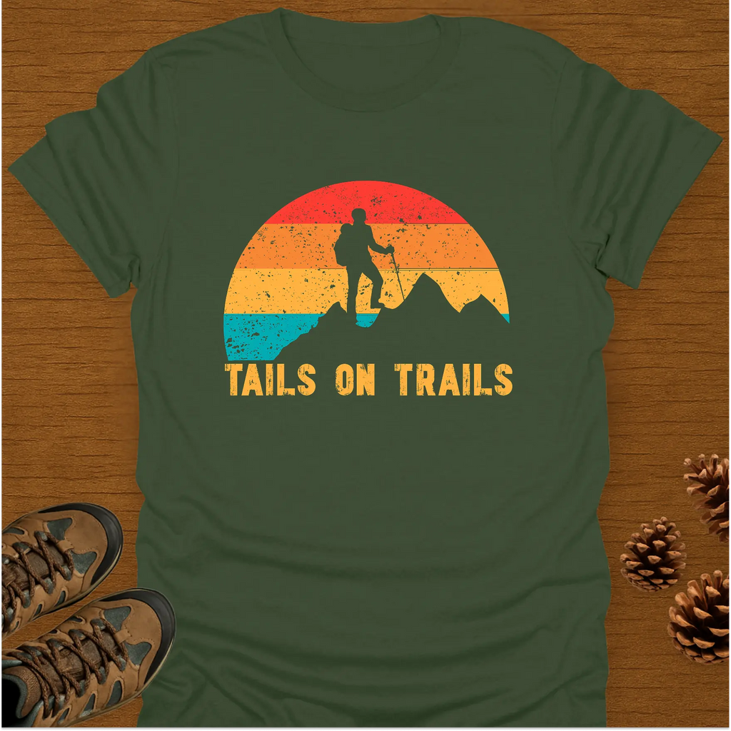 TAILS ON TRAILS  T-Shirt