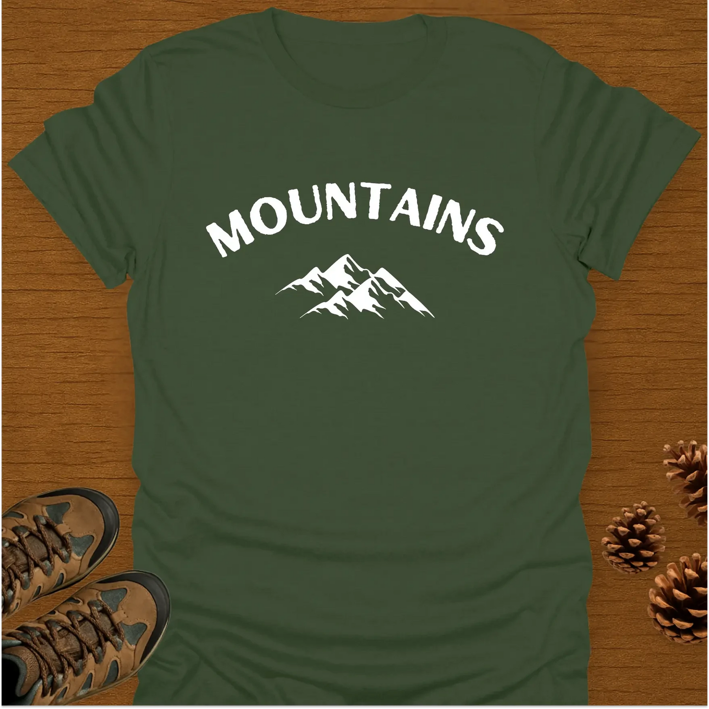 MOUNTAINS OUTLINE T-Shirt