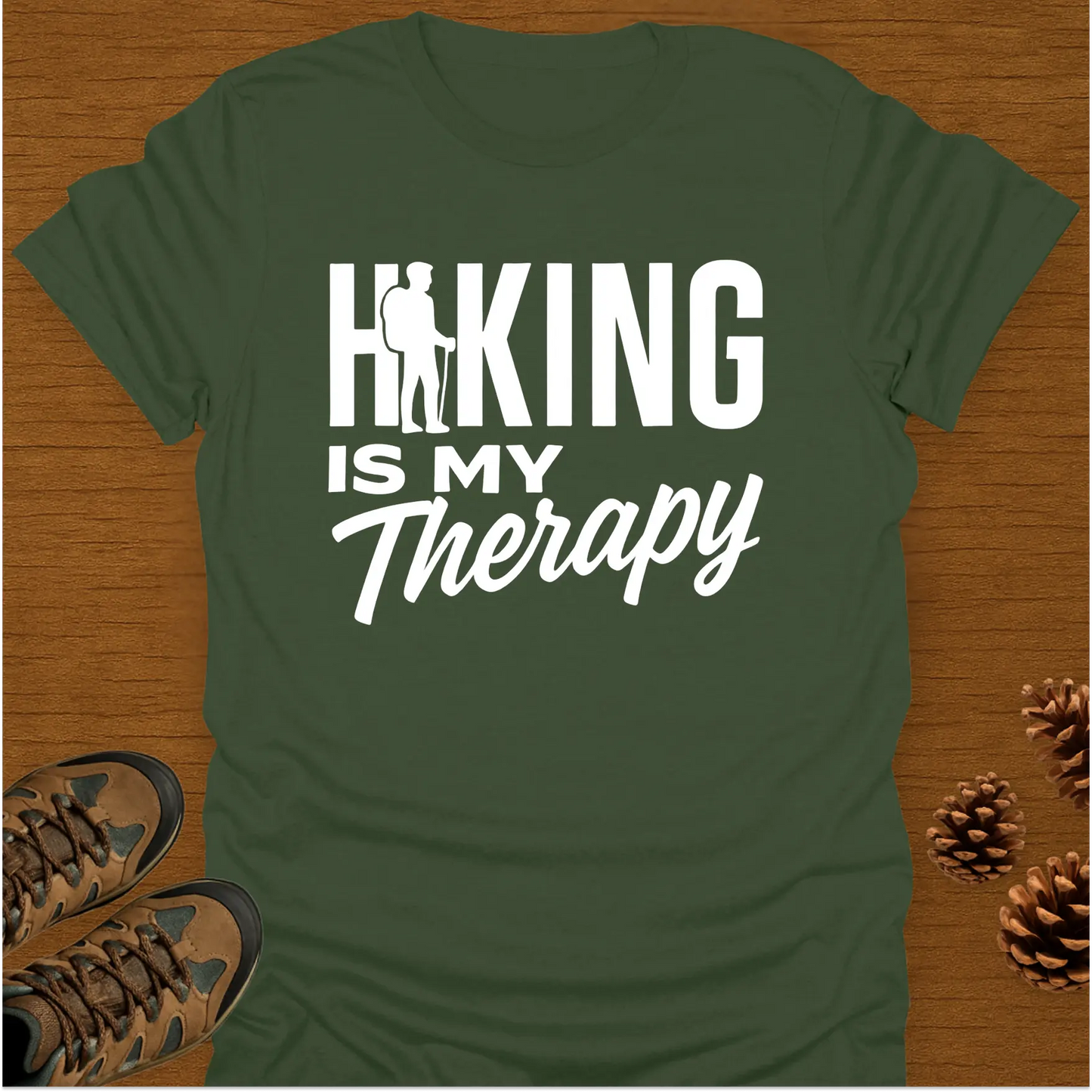 HIKING IS MY THERAPY T-Shirt