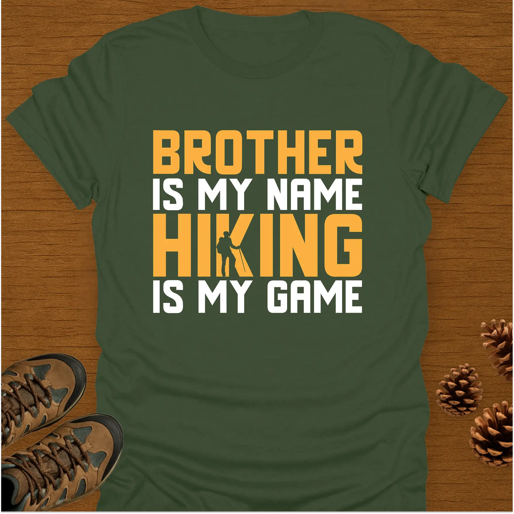 BROTHER HIKING  T-Shirt