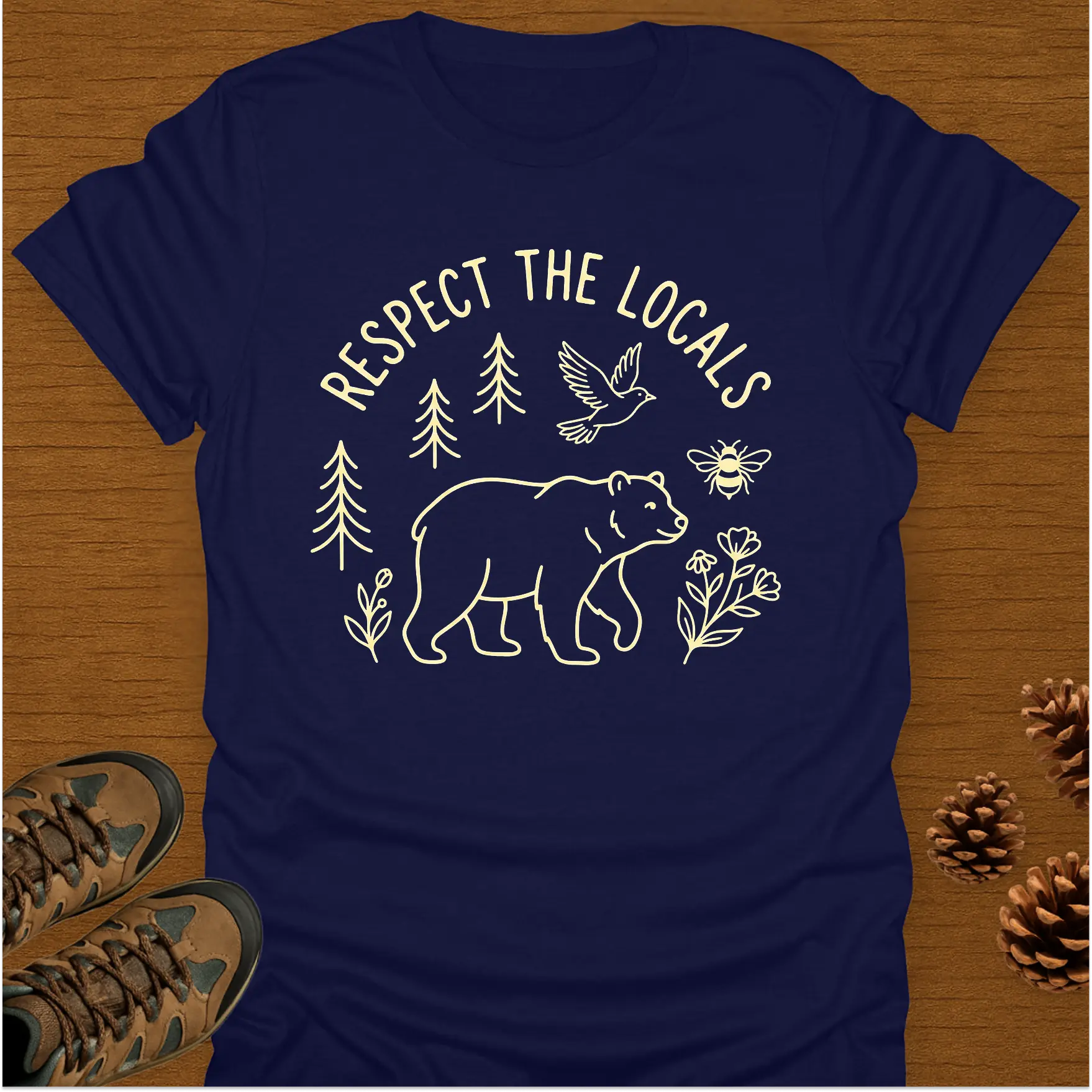 RESPECT THE LOCALS T-Shirt
